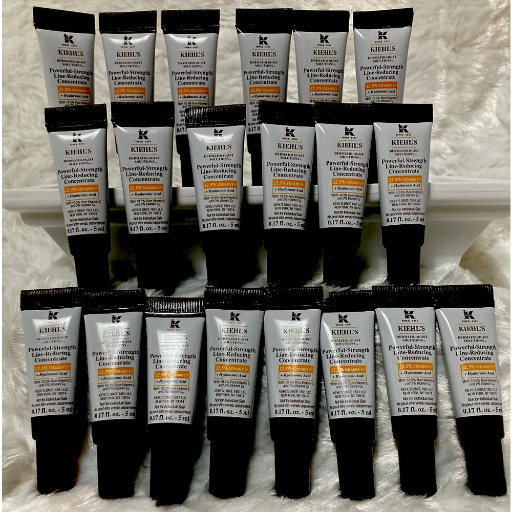 20 x Kiehl’s Powerful Vitamin C Strength Line Reducing Concentrate